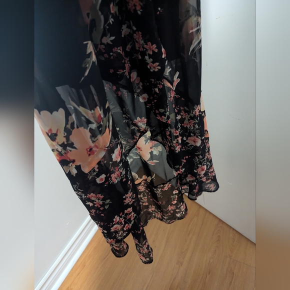 Melanie Lyne Asymmetrical Floral Dress - Picture 5 of 6